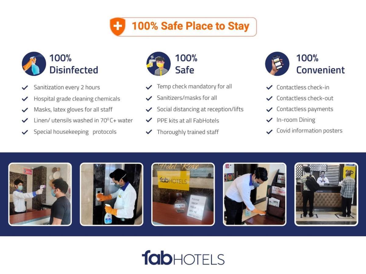 Fabhotel Star Of Taj Restobar Fatehabad Road Агра Екстер'єр фото